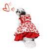 Dogobow Hearty Dress for Dogs (Red) Dogs-Clothing & Accessories Dogobow Dropship XS