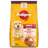 Pedigree Meat & Rice Adult Dog Dry Food Dogs- Dry Food Pedigree 3kg