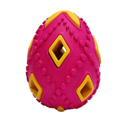 Pawsindia Egg Bell Toy for Dogs (Pink)