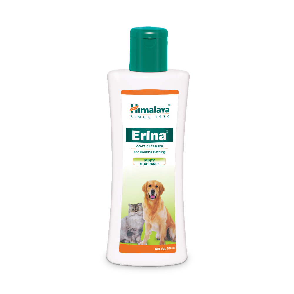 Himalaya Erina Coat Cleanser Shampoo for Dogs and Cats Both-Grooming Supplies Himalaya 200mL