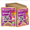 Whiskas Tasty Mix Seafood Cocktail Carrot Gravy Kitten Cat Wet Food Cats-Wet Food Whiskas