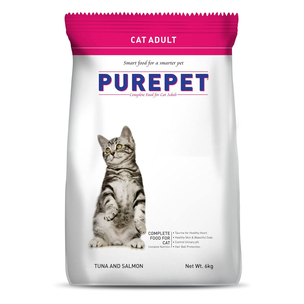 Purepet Tuna and Salmon Adult Cat Dry Food Cats- Dry food Purepet