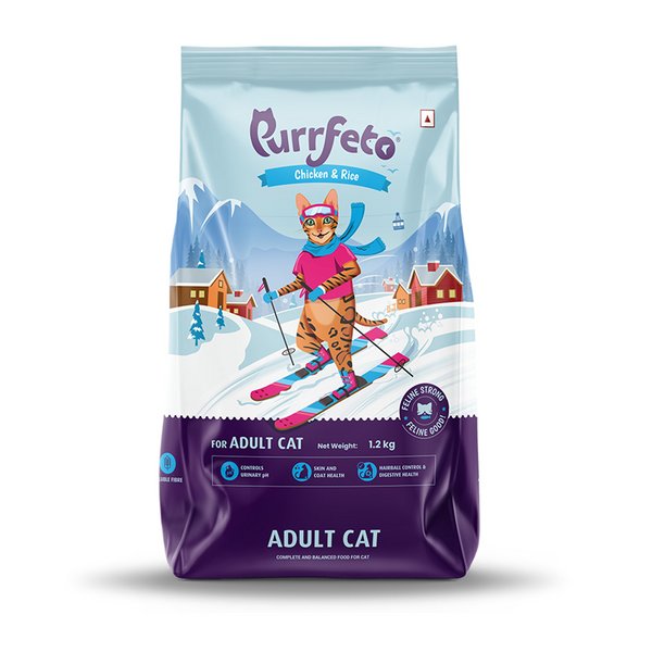 Purrfeto Chicken and Rice Adult Cat Dry Food