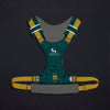 HUFT Walkmate Harness for Dogs (Teal Green) Dogs-Collar, Leashes, harnesses Heads Up for Tails