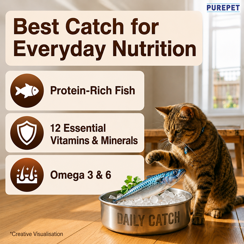 Purepet Mackerel Adult Cat Dry Food Cats- Dry food Purepet