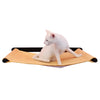 FurryLiving Kiki Wall Mounted Perch for Cats (Black/Yellow) Cats-Furniture FurryLiving Dropship