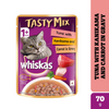 Whiskas Tuna with Kanikama And Carrot in Gravy Tasty Mix Adult Cat Wet Food Cats-Wet Food Whiskas