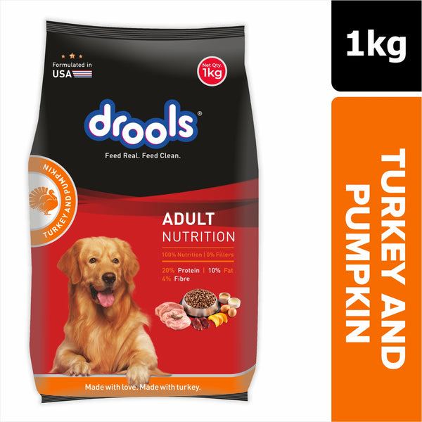 Drools Turkey and Pumpkin Adult Dog Dry Food