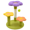 FurryLiving Petunia Multi Level Cat Tree with Scratching Post and Hanging Toy for Cats & Kittens Cats-Toys FurryLiving Dropship 39x39x46cm