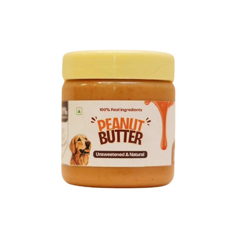 FloofYou Unsweetened & Natural Peanut Butter Dog Treats Dog Treats + Others FloofYou 100g
