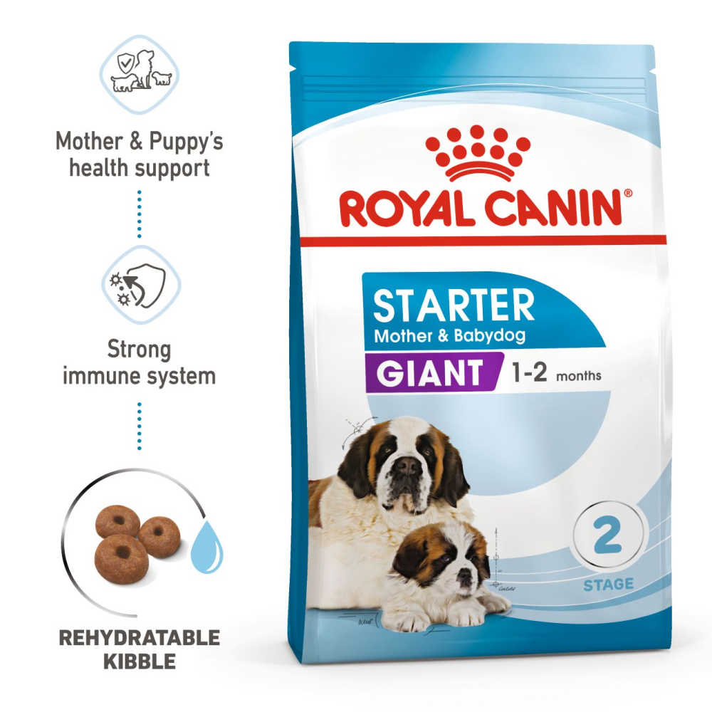 Royal Canin Giant Breed Dog and Puppies Starter Dog Dry Food