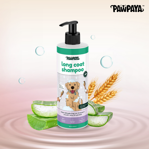Pawpaya Long Coat Shampoo for Dogs