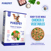 Purepet Chicken and Pumpkin & Chicken and Vegetable Biryani Fresh Food for Dogs Combo Dogs-Fresh Food Purepet