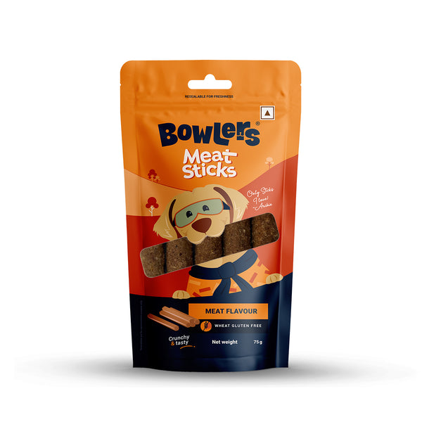 Bowlers Meat Sticks Dog Treats
