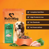 NutriWag Daily Delight Chicken, Spinach & Rice Dog Wet Food Dogs-Wet Food Heads Up for Tails