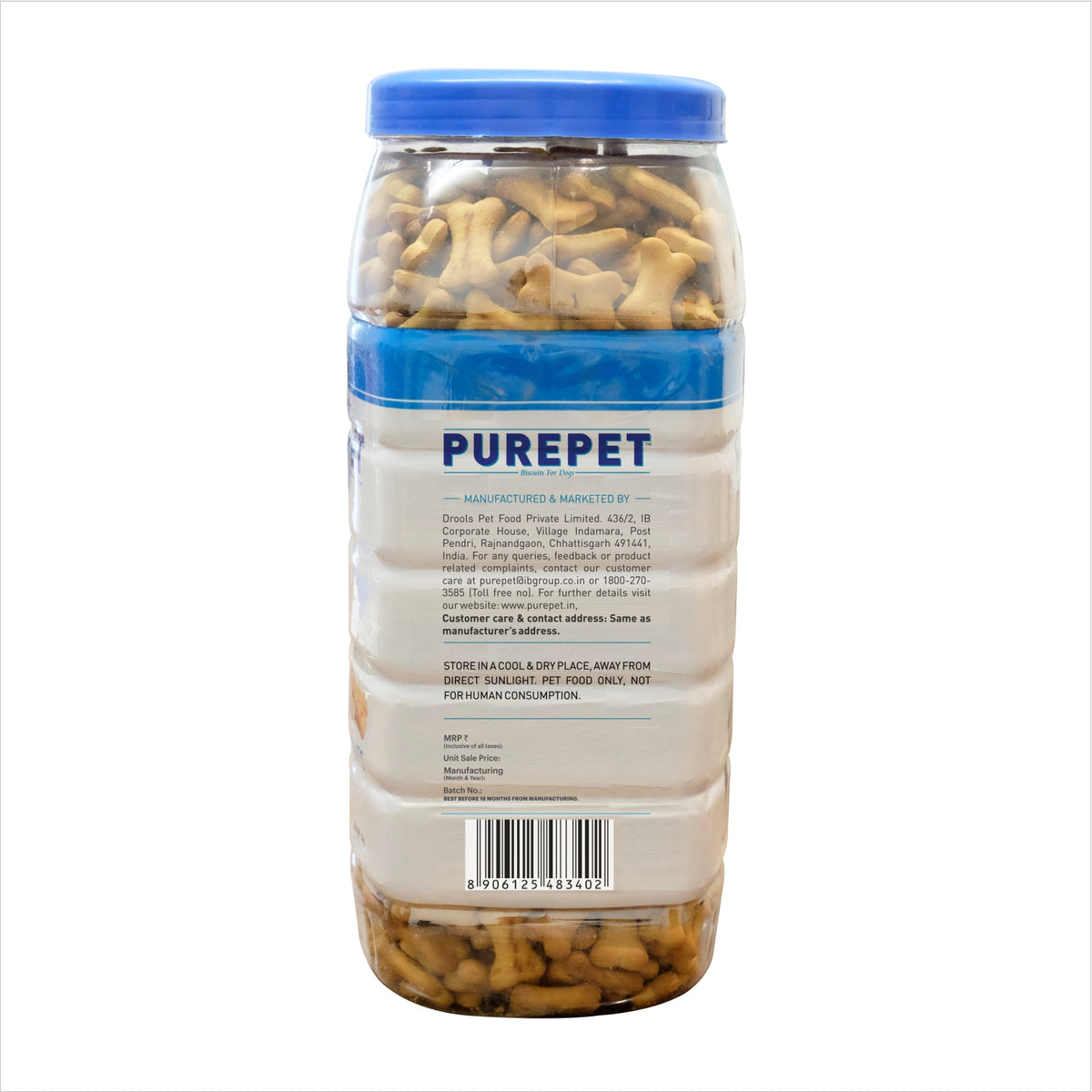 Purepet Milk Flavour Real Chicken Biscuit Dog Treats Dog Treats + Others Purepet