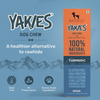HUFT Yakies 100% Natural and Vegetarian Turmeric Gluten Free Chew Bone for Dogs Dog Treats + Others Heads Up for Tails