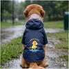 Pets Way Mistiq Coal Paw In The Rain Raincoat for Dogs Dogs-Clothing & Accessories Pets Way Dropship XS