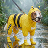 Toki Beezy All Weather Bumblebee with Hood Raincoat for Dogs (Yellow) Dogs-Clothing & Accessories TOKI Dropship S