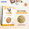 Purepet Chicken Biryani Fresh Food For Dogs Sample Purepet