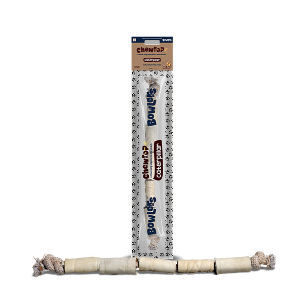 Bowlers Chewrope Caterpillar Functional Dog Treats