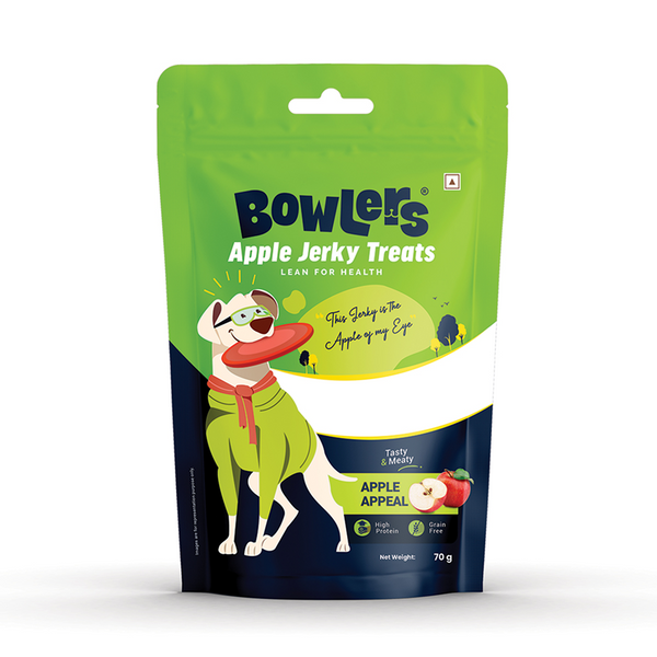Bowlers Apple Jerky Dog Treats