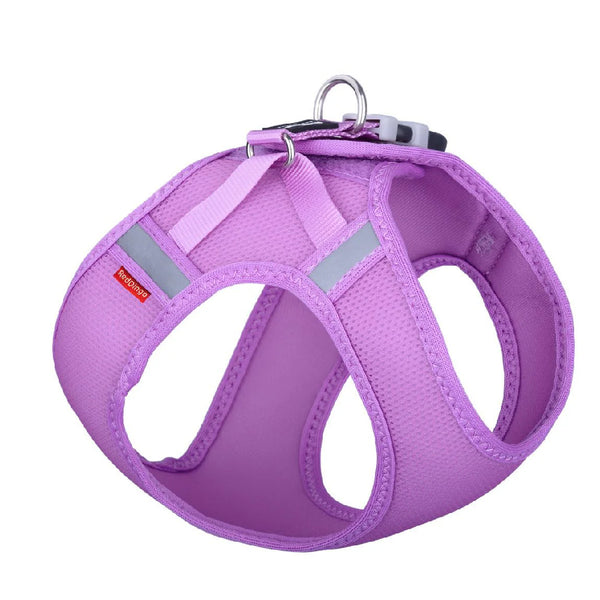 Red Dingo Mesh Harness For Dogs (Mauve)
