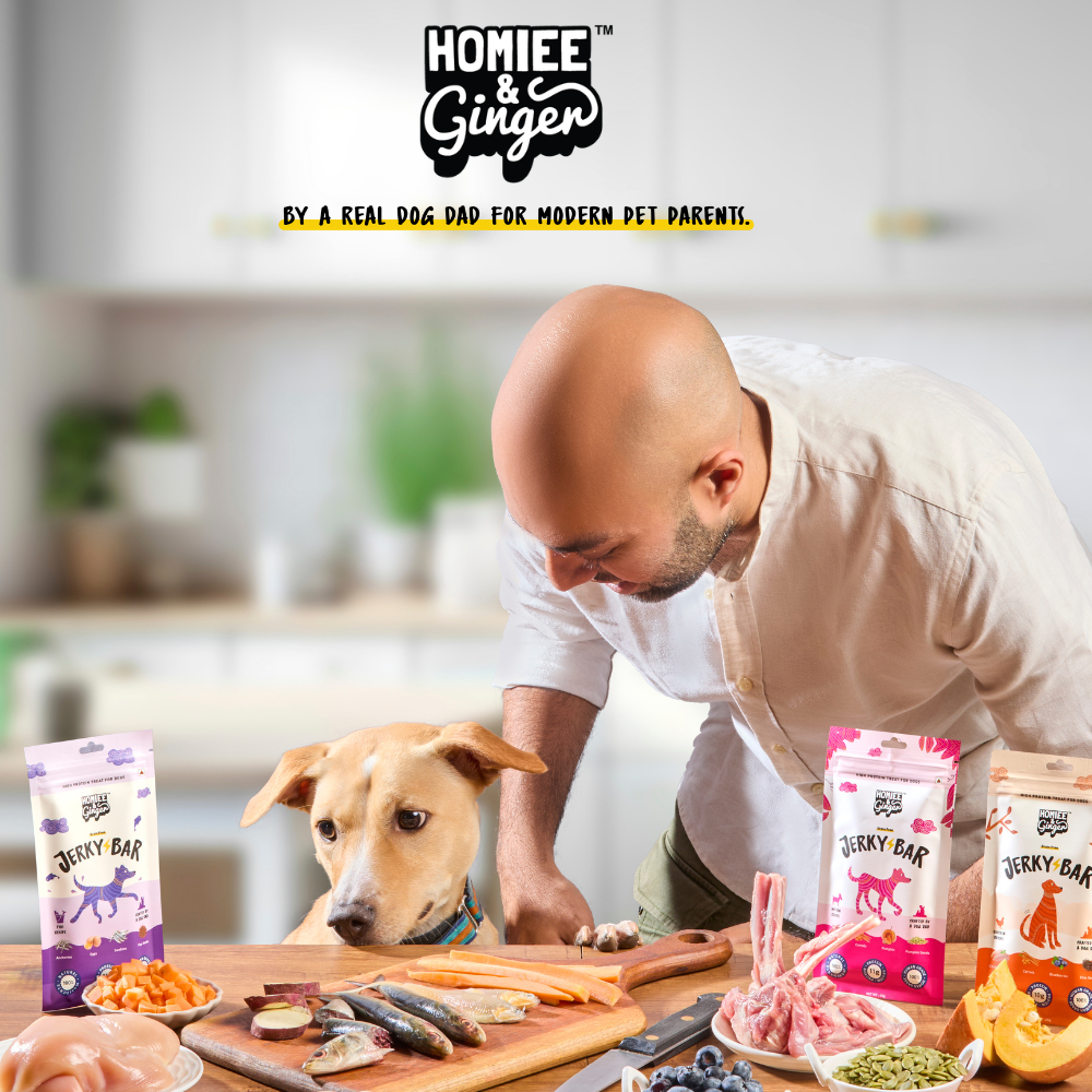 Homiee & Ginger Air Dried Grain Free Chicken Jerky Bar Dog Treats (Buy 2 Get 1 Free) Dog Treats + Others Homiee & Ginger