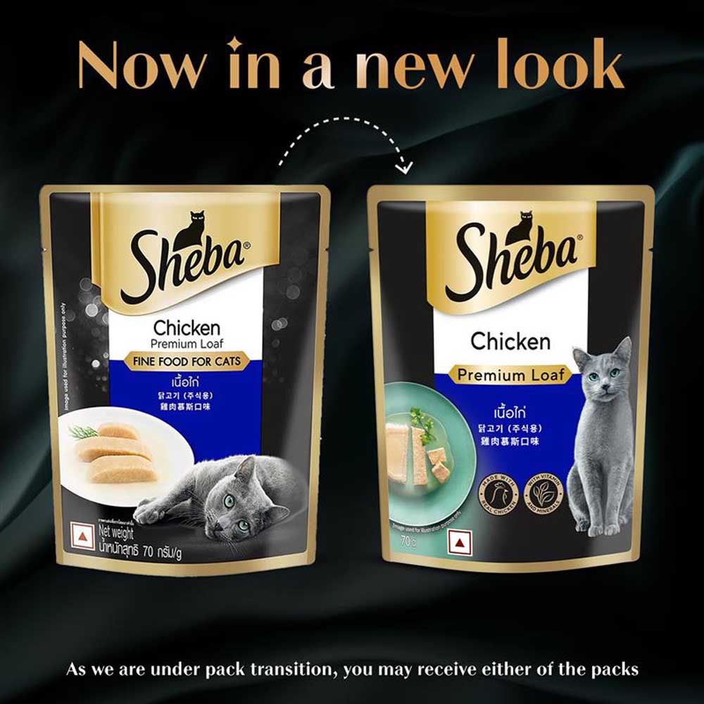 Sheba Chicken Loaf Rich Premium Adult Fine Cat Wet Food Cats-Wet Food Sheba