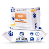 Kibbo Paraben Free and Non Toxic Wipes for Dogs and Cats Both-Grooming Supplies Kibbo 2x100pcs