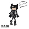 Warner Bros Batman Teething Rope Toy for Dogs and Cats (Black and Grey) Both-Toys Warner Bros 28cm
