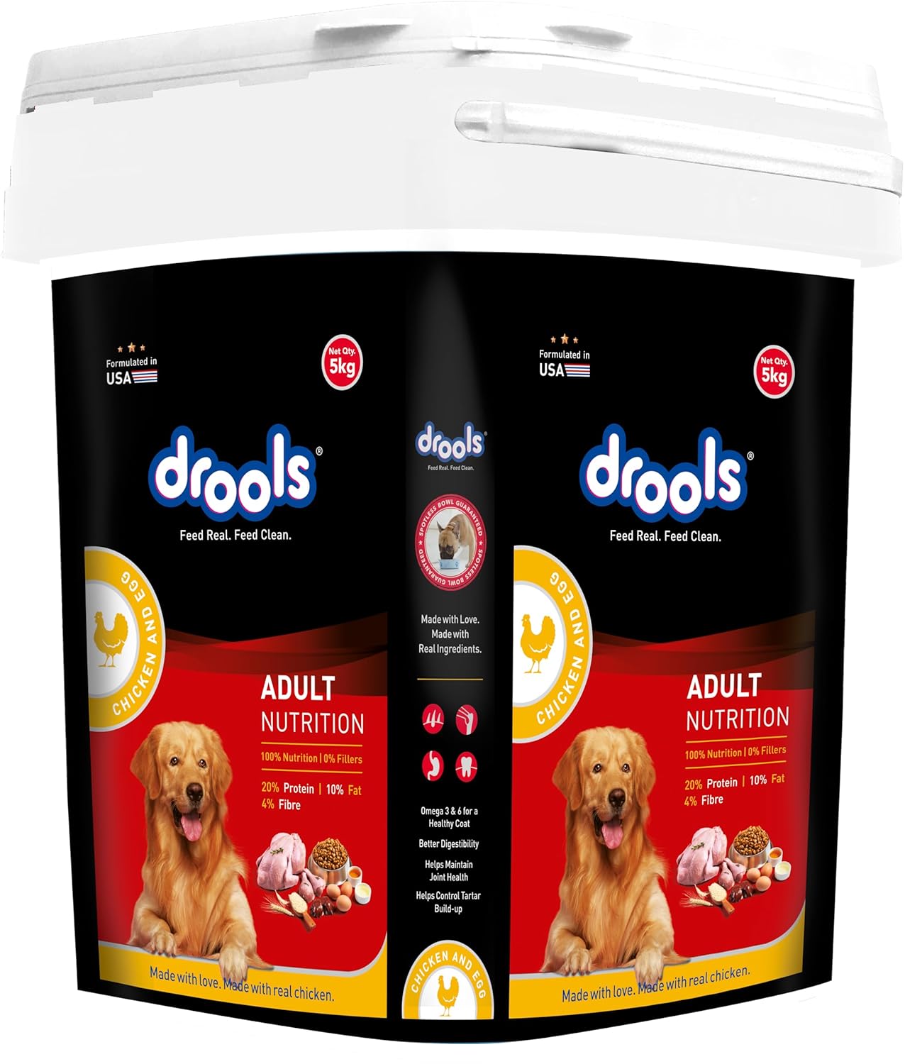 Drools Chicken and Egg Adult Dog Dry Food Dogs- Dry Food Drools