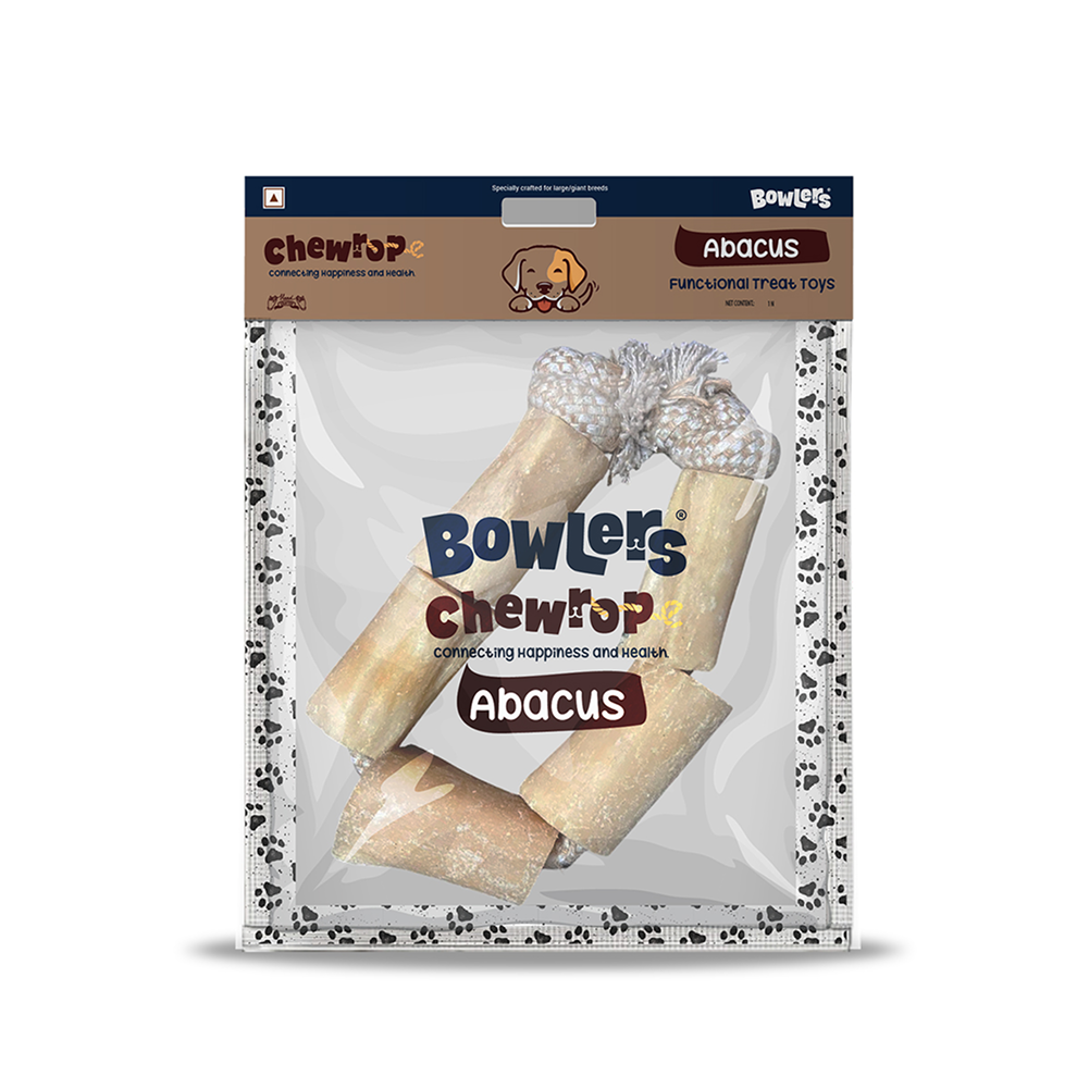 Bowlers Chewrope Abacus Functional Dog Treats Dog Treats + Others Bowlers 420g