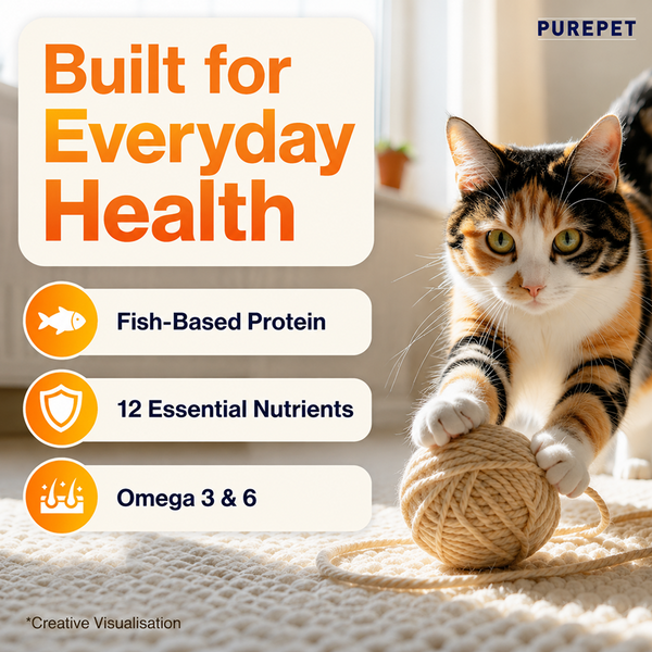 Purepet Seafood Adult Cat Dry Food