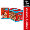 Drools Real Chicken & Chicken Liver Chunks in Gravy Adult Dog Wet Food (60g) Dogs-Wet Food Drools 10+2x60g