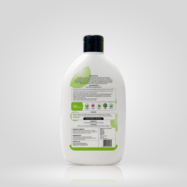 FurBall Story Shampooch Tick Free Shampoo for Dogs