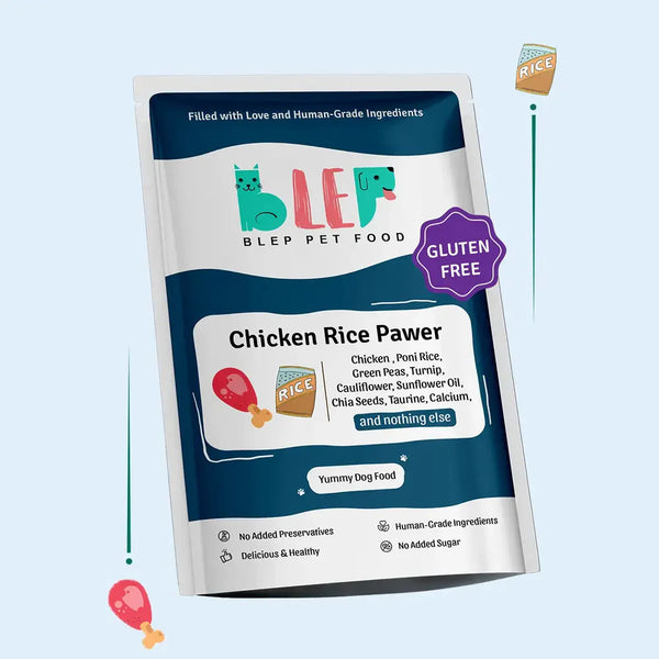 BLEP Chicken Rice Pawer Dog Wet Food (100g)