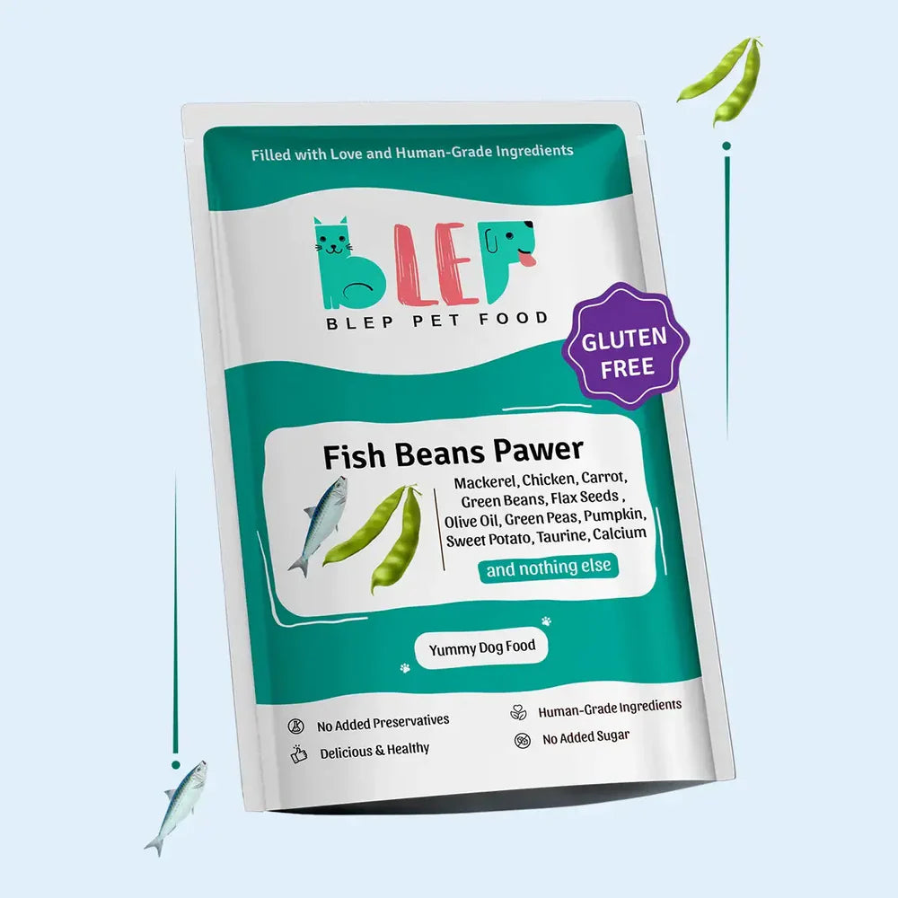 BLEP Fish Beans Pawer Dog Wet Food (100g) Dogs-Fresh Food BLEP 100g