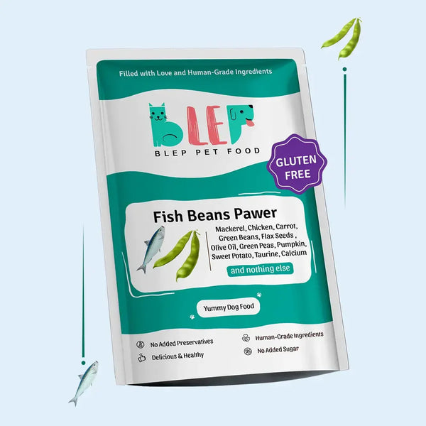 BLEP Fish Beans Pawer Dog Wet Food (300g)