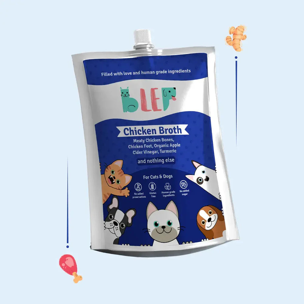 BLEP Chicken Broth for Cats and Dogs Dogs-Wet Food BLEP 100mL