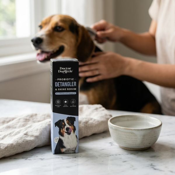 Doctor Doglittle Probiotic Detangler and Shine Serum for Dogs