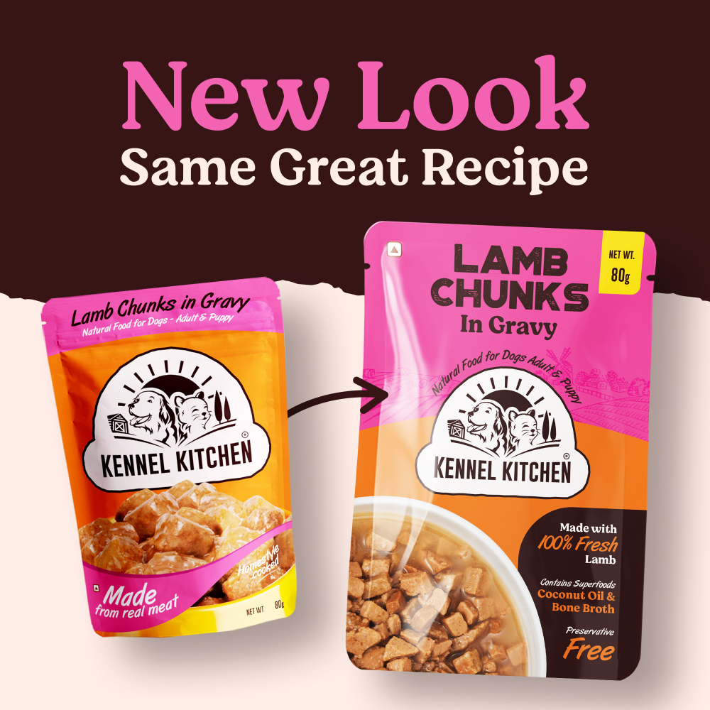 Kennel Kitchen Lamb Chunks in Gravy Puppy & Adult Wet Dog Food Dogs-Wet Food Kennel Kitchen