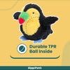 Zippy Paws ZippyTuff 2 in 1 Birdiez Toucan Plush Toy for Dogs Dogs-Toys Zippy Paws