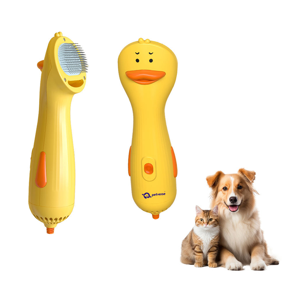 Petverse 2 in 1 Hair Drying & Hair Brush for Dogs & Cats Both-Grooming Supplies Petverse Dropship 250mm