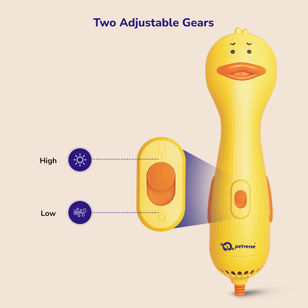 Petverse 2 in 1 Hair Drying & Hair Brush for Dogs & Cats Both-Grooming Supplies Petverse Dropship