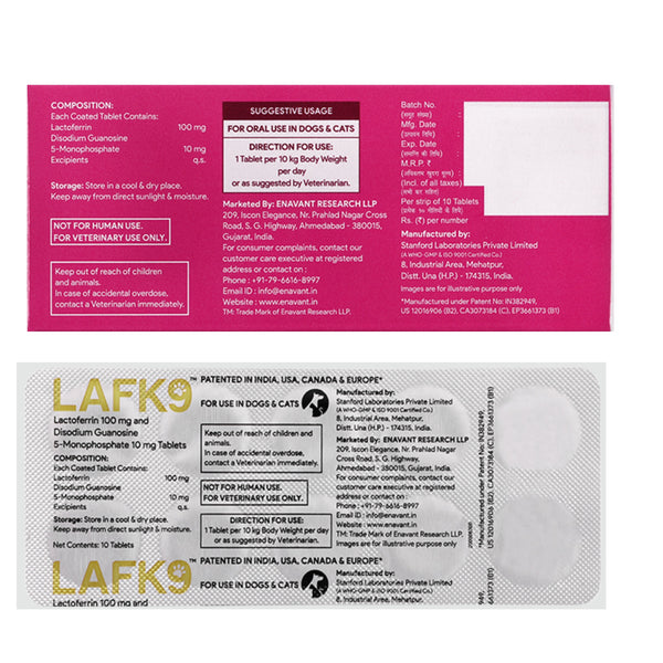Enavant LAFK9 Tablets Joint Support for Dogs & Cats