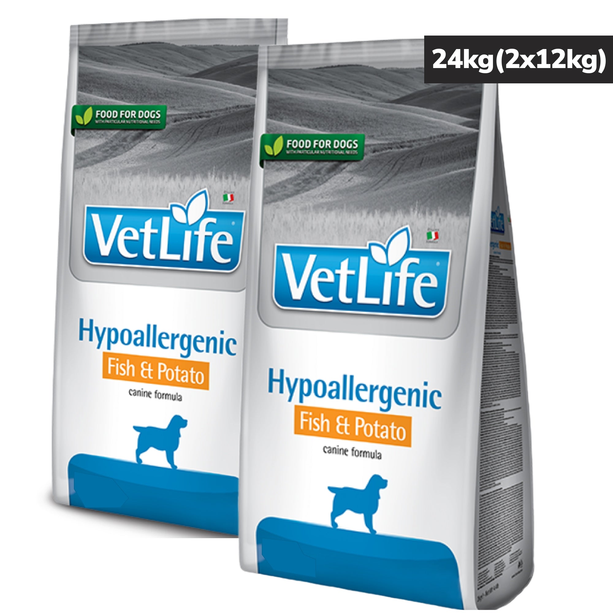 Farmina Vet Life Fish & Potato Hypoallergenic Canine Formula Adult Dog Dry Food
