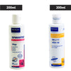 Virbac Episoothe Oatmeal Shampoo 200ml and Clinar M Anti-Tick & Flea Shampoo 200ml for Dogs Combo Dogs-Pharmacy Exclusive Combo 200mL+200mL