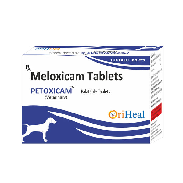 Oriheal Petoxicam 2.5mg (Meloxicam) Tablet for Dogs