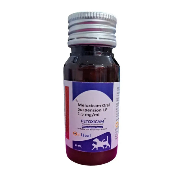 Oriheal Petoxicam (Meloxicam) Oral Suspension for Dogs and Cats